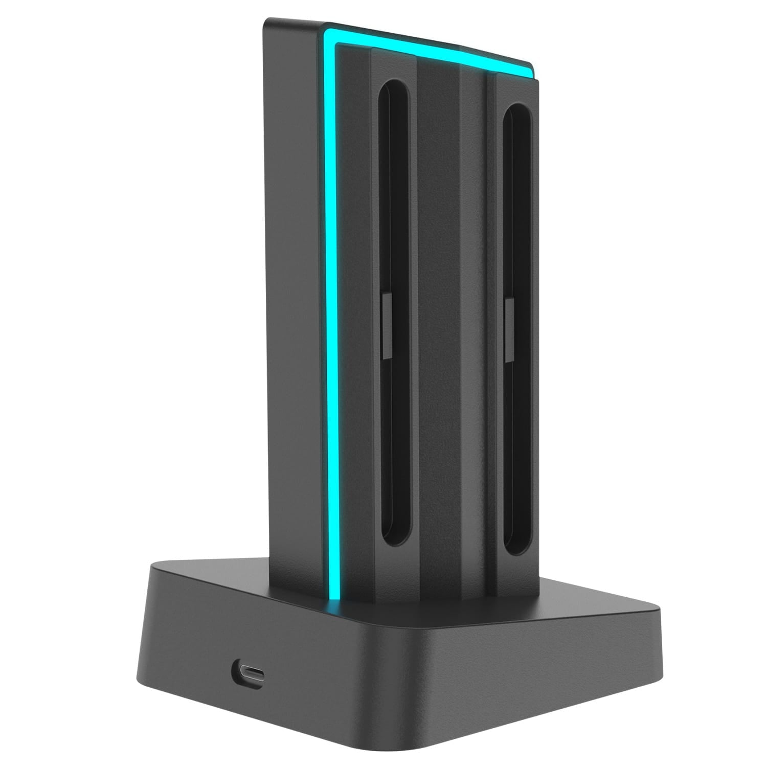 Nintendo Switch 2 Joy-Con Oplaadstation 4-in-1 – Staand model – met LED & RGB – Oplaadbare Controllers