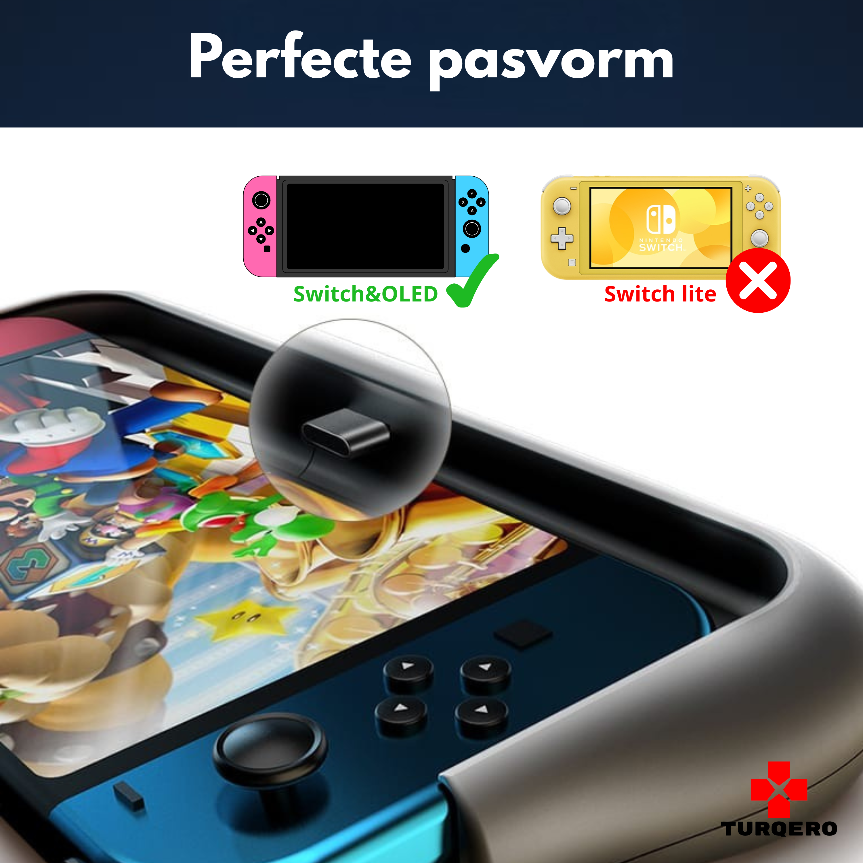 Nintendo Switch & Oled Battery Case - 10.000 mAh - Beschermhoes met Po
