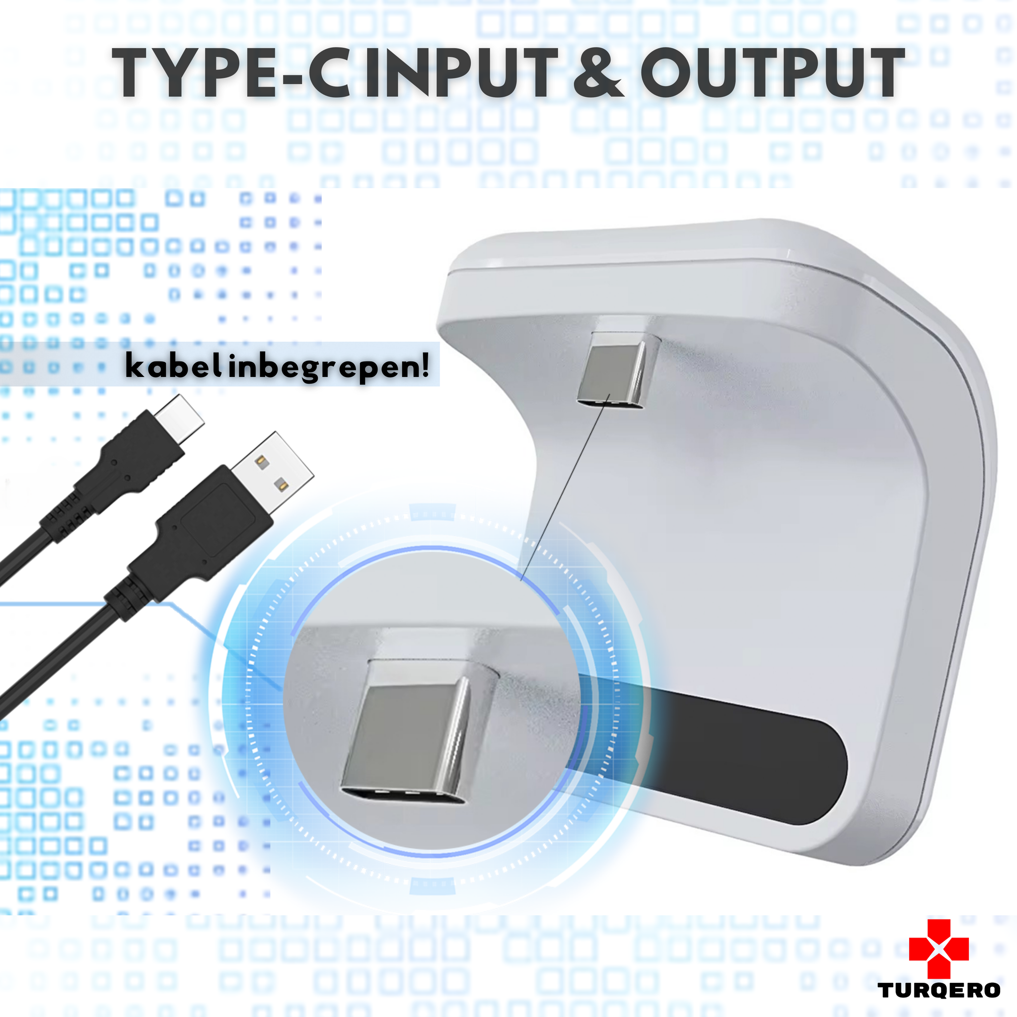 PS5 Controller Powerbank 1800mAh – Draadloos Oplaadstation voor DualSense – Oplaadbare Batterij – PlayStation 5 Accessoire