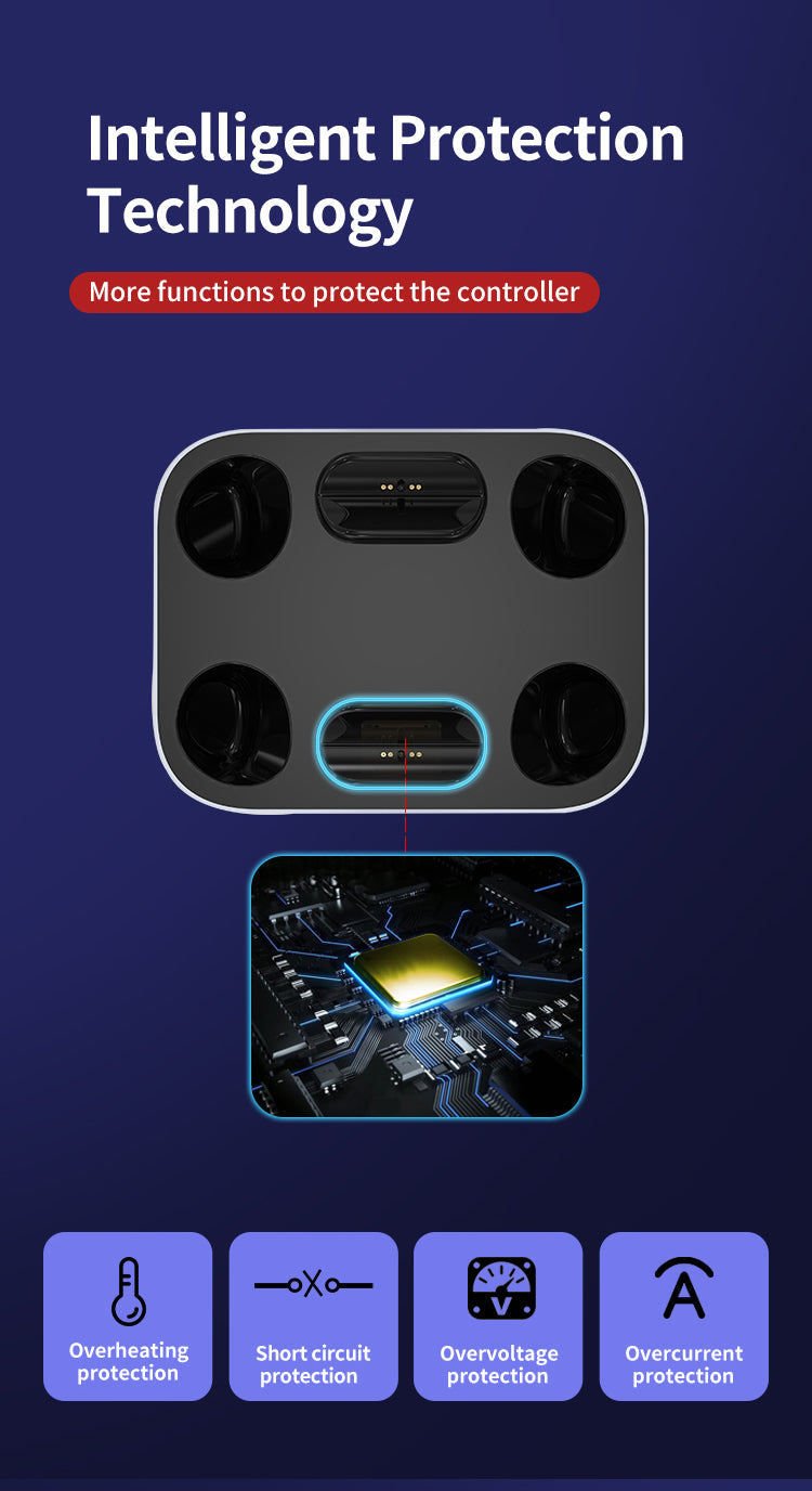 PS5 DualStation Controller Oplaadstation – Draadloos Opladen DualSense – Gaming Accessoire